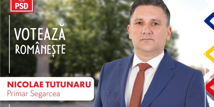 Nicolae Tutunaru, primarul care a transformat Segarcea într-un oraș dezvoltat și modern