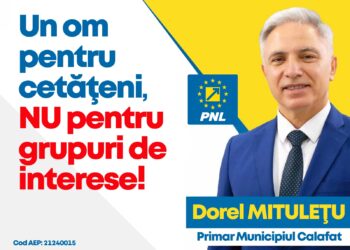 Dorel Mitulețu: „Construim împreună Municipiul Calafat“!