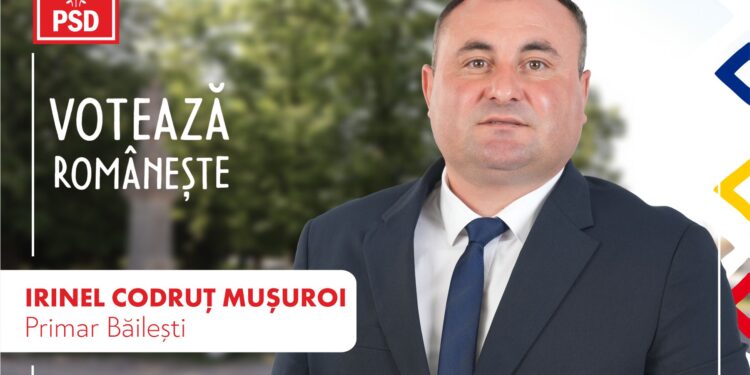 Candidatul PSD pentru Primăria Băilești se bucură de cea mai importantă susținere posibilă