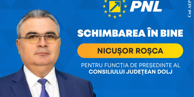 Nicușor Roșca: Candidații PNL Dolj sunt o echipă de profesioniști experimentați și dedicați care au ca prioritate bunăstarea și dezvoltarea județului Dolj