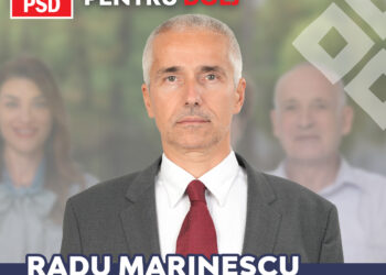 Radu Marinescu: „Candidez pentru un loc în Parlamentul României cu misiunea de a sprijini proiectele județului Dolj”