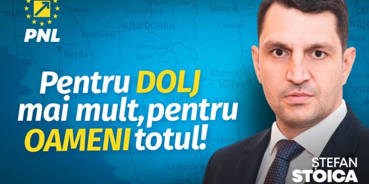 Ștefan Stoica (PNL Dolj): Un vot esențial pentru viitorul țării