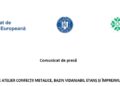 Comunicat de presa incepere proiect „CONSTRUIRE ATELIER CONFECȚII METALICE, BAZIN VIDANJABIL ETANȘ ȘI ÎMPREJMUIRE TEREN”