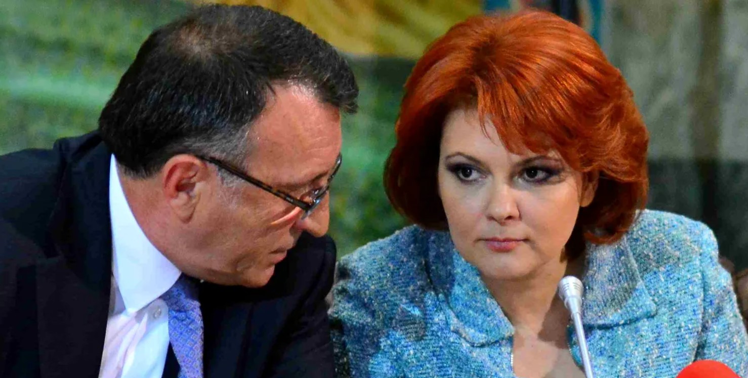 Paul Stănescu și Lia Olguța Vasiles- liderii celor două grupări PSD care se luptă pentru controlul a peste 1,2 miliarde de euro alocate Olteniei. Foto: MEDIAFAX